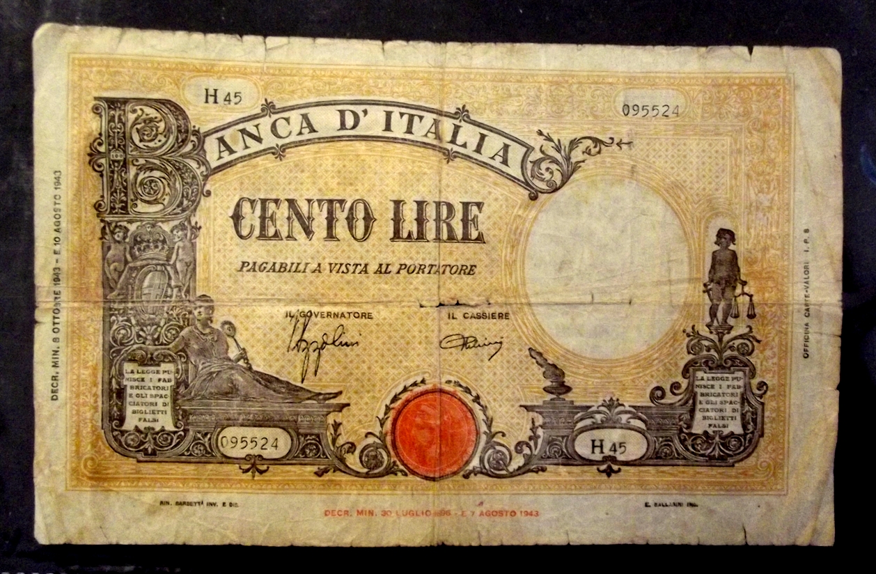 Banconota 100 lire